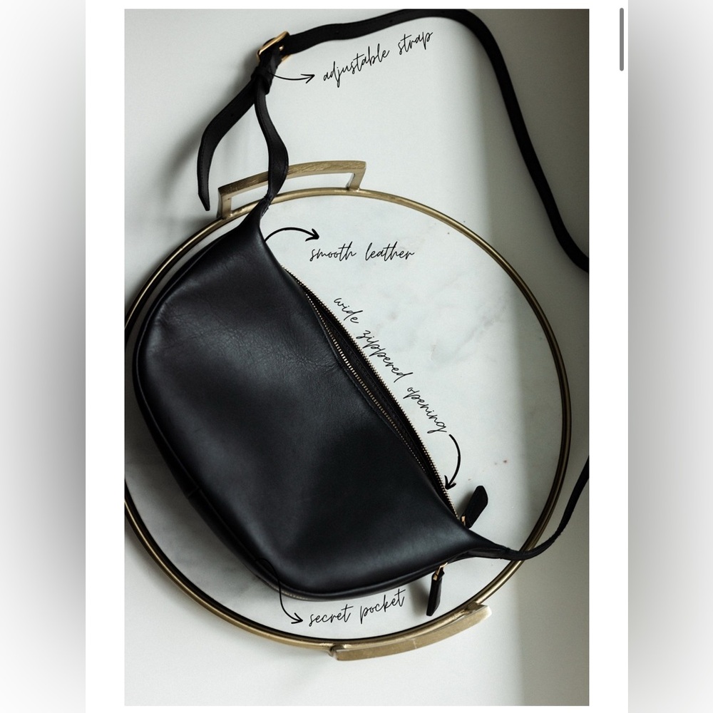 Madewell Black The Sling Crossbody Bag